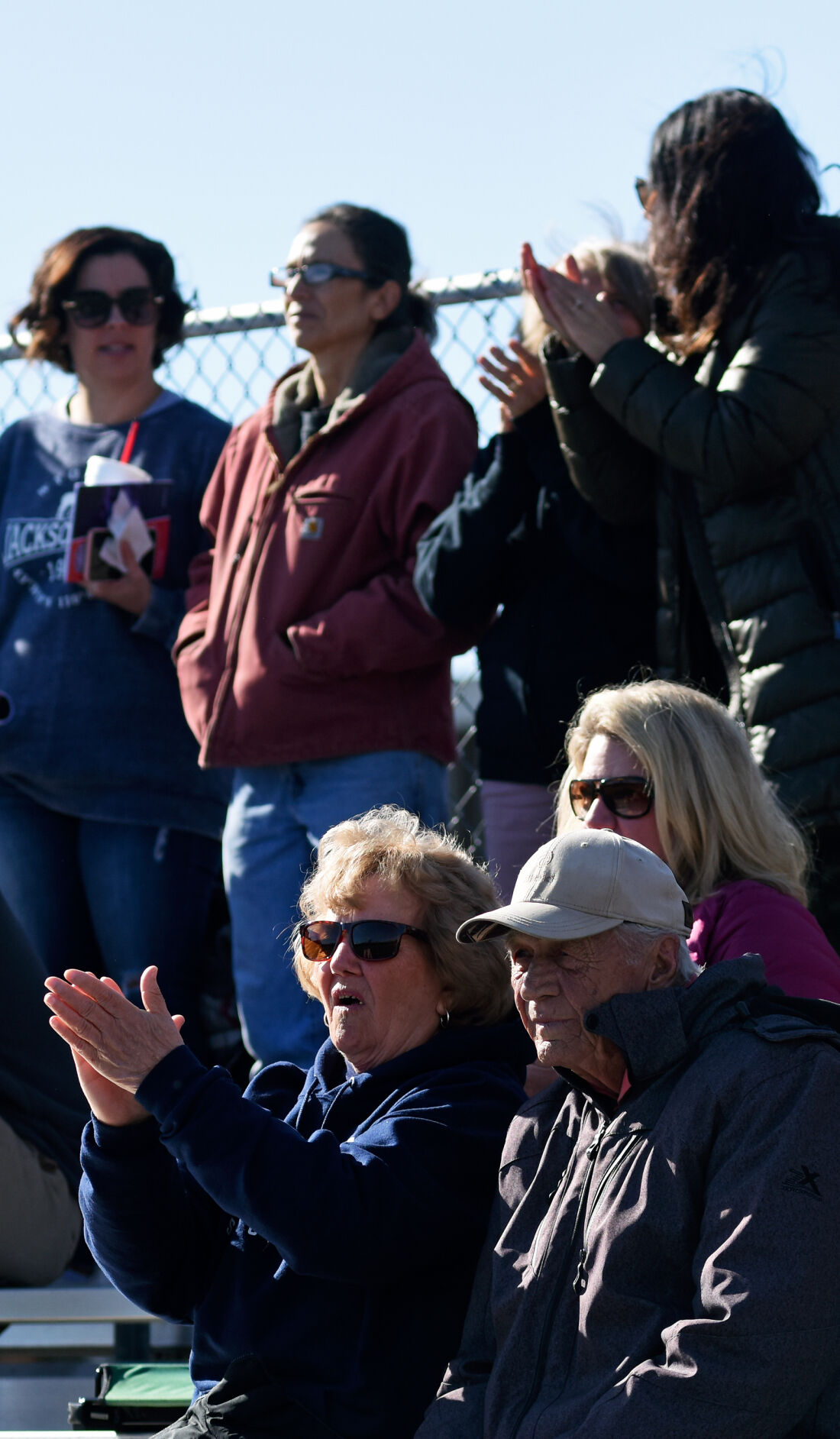 Columbia College fans cheer